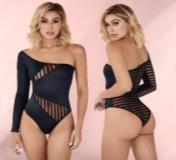 Body Priscila Lerot Negro L