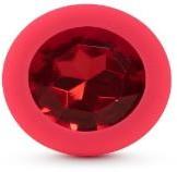 image120 Plug Anal Silly CamToyz Fucsia Joya Rojo S