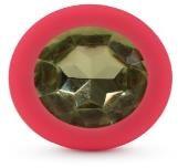 image123 Plug Anal Silly CamToyz Fucsia Joya Verde S