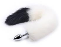 image126 Sin Caja Plug Anal con Cola Dolph Blanco