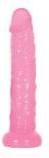Dildo realista Pink Jelly Slim Rosado