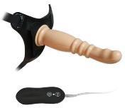 Arnés StrapOn Vibrador Heby Piel