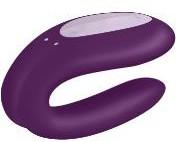 Satisfyer Double Joy Morado
