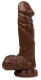 Dildo Realista Balder 21,5 cm Café