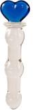 Dildo de Vidrio Heard Blue