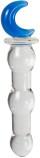 image672 Dildo de Vidrio Crescent Moon Blue
