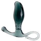 Estimulador de Próstata de Vidrio Jason Negro