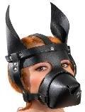 image872 Máscara de Perro Anubis Negro