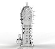 Funda para el pene Hades Transparente