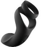 Vibrador y Anillo Benedict Negro